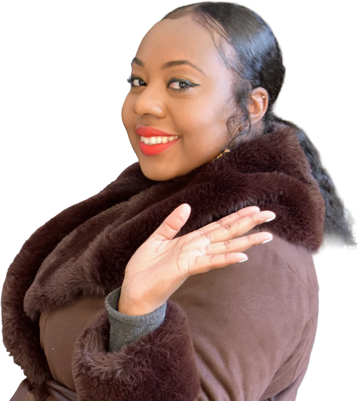 Christina Nelson smiling at the camera